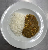 Spinach and Chickpea curry
